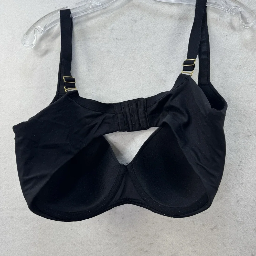 Soma‎ Embraceable Perfect Coverage Womens Size 38DD Underwire Bra Solid Black